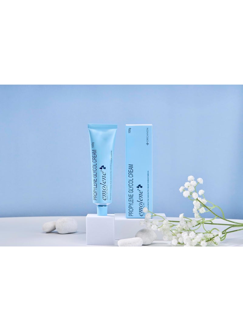 emolene Propylene Glycol moisturizer Cream for dry skin 100 gm - Image 4